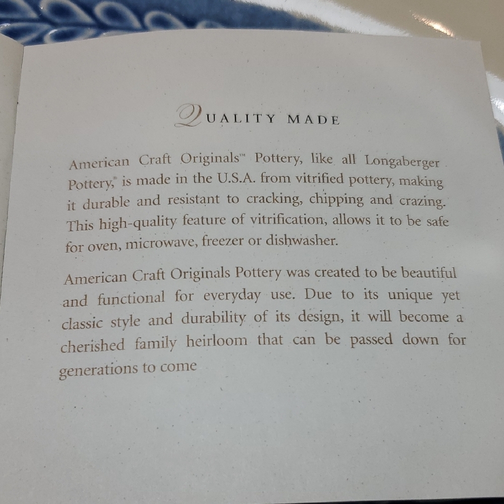 🧿NIB LONGABERGER - Picture 9 of 15